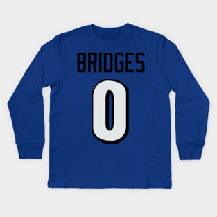 Miles Bridges #0 Kids Long Sleeve T-Shirt